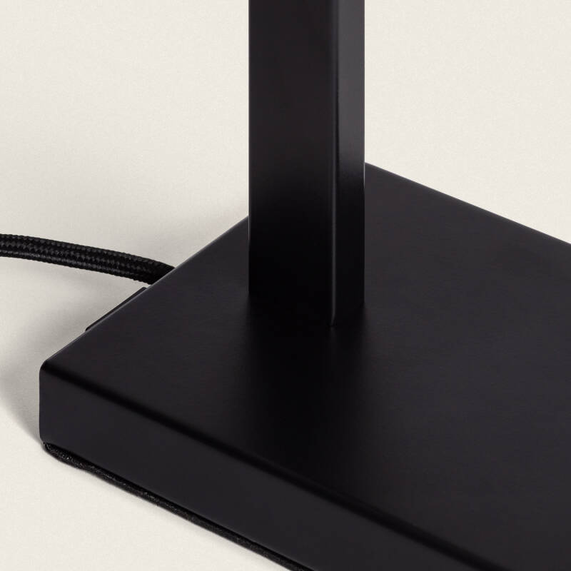 Imagen de Lámpara de Mesa Metal y Tela Malena