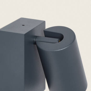 Imagen de Aplique de Pared Exterior LED 10W Aluminio Blanco Seleccionable Kuriya