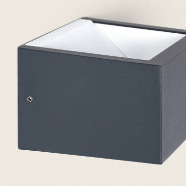 Imagen de Aplique de Pared Exterior LED 9W Aluminio Iluminación Doble Cara CCT Seleccionable Sheffield
