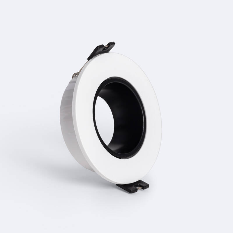 Imagen de Aro Downlight Cónico Bajo UGR para Bombilla LED GU10 / GU5.3 Corte Ø 75mm