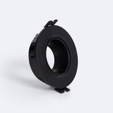Aro Downlight Cónico Bajo UGR para Bombilla LED GU10 / GU5.3 Corte Ø 75mm
