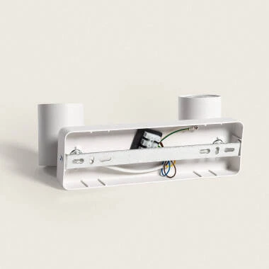 Imagen de Lámpara de Techo Orientable Cora 2 Focos Blanco 