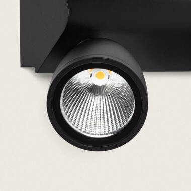 Imagen de Aplique de Pared Exterior LED 12W Aluminio Abel Large Dos Focos