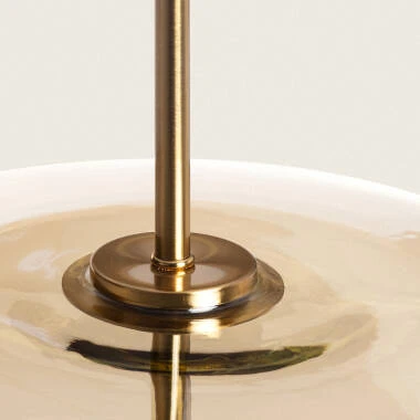 Imagem de Candeeiro Suspenso LED 7W Metal e Vidro Aba 