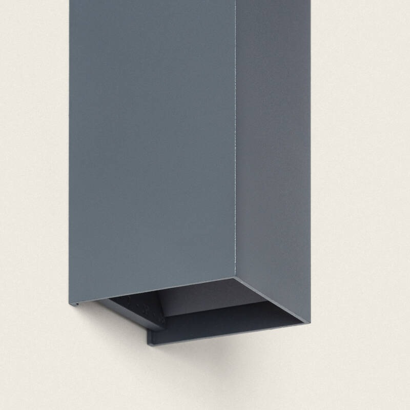 Imagem de Aplique de Parede Exterior LED 10W Alumínio Iluminação Dupla Cara CCT Seleccionável Oscilum Square