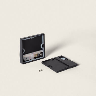 Imagen de Baliza de Pared Exterior LED 3W CCT Seleccionable Superficie Cuadrado Jade