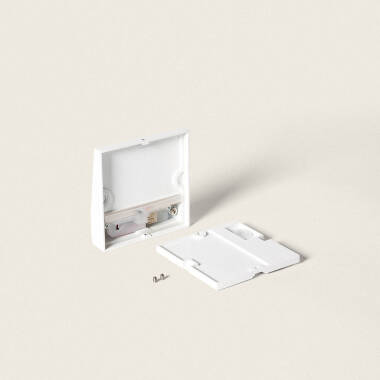 Imagen de Baliza de Pared Exterior LED 3W CCT Seleccionable Superficie Cuadrado Jade