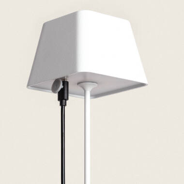 Imagen de Lámpara de Mesa LED Portátil para Exterior Aluminio con Batería Recargable Willy
