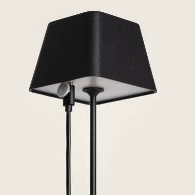 Imagen de Lámpara de Mesa LED Portátil para Exterior Aluminio con Batería Recargable Willy