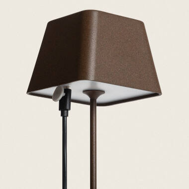 Imagen de Lámpara de Mesa LED Portátil para Exterior Aluminio con Batería Recargable Willy