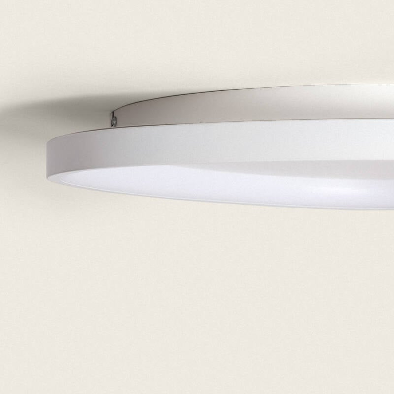 Imagen de Plafón LED 30W Ovalado Aluminio Ø600 mm CCT Seleccionable Owen