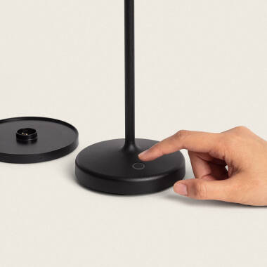 Imagem de Candeeiro de Mesa LED 6W Portátil com Bateria USB Recarregável Dipley