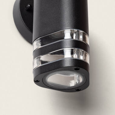 Imagen de Aplique de Pared Exterior Aluminio Bonnie Negro