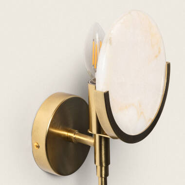 Imagen de Lámpara de Pared de Metal y Cristal Frome Imagen de Lámpara de Pared de Metal y Cristal Frome