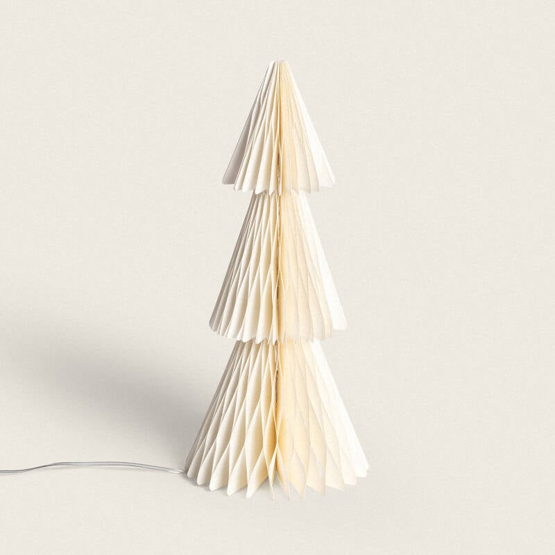 Imagen de Árbol de Navidad LED de Papel con Batería Amethy