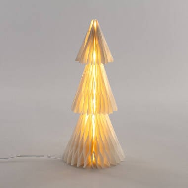 Imagen de Árbol de Navidad LED de Papel con Batería Amethy
