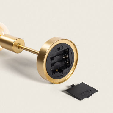 Imagem de Candeeiro de Mesa LED Portátil Metal Zoe