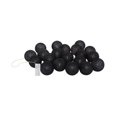 Imagem de Grinalda LED 20 Bolas Preto