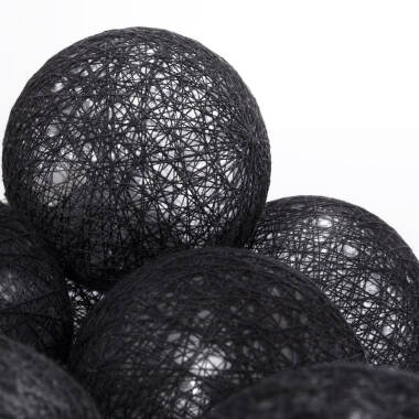 Imagem de Grinalda LED 20 Bolas Preto