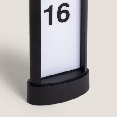 Imagem de Baliza Exterior LED 10W Superfície de Pé 50cm Alumínio para Numeração de Casas Mulham