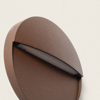 Imagen de Aplique de Pared Exterior LED 6.5W CCT Seleccionable Aluminio Superficie Circular Jade