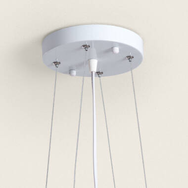 Imagen de Lámpara Colgante LED 24W Rectangular SwitchCCT Seleccionable 580X200 mm Doble Cara Negro