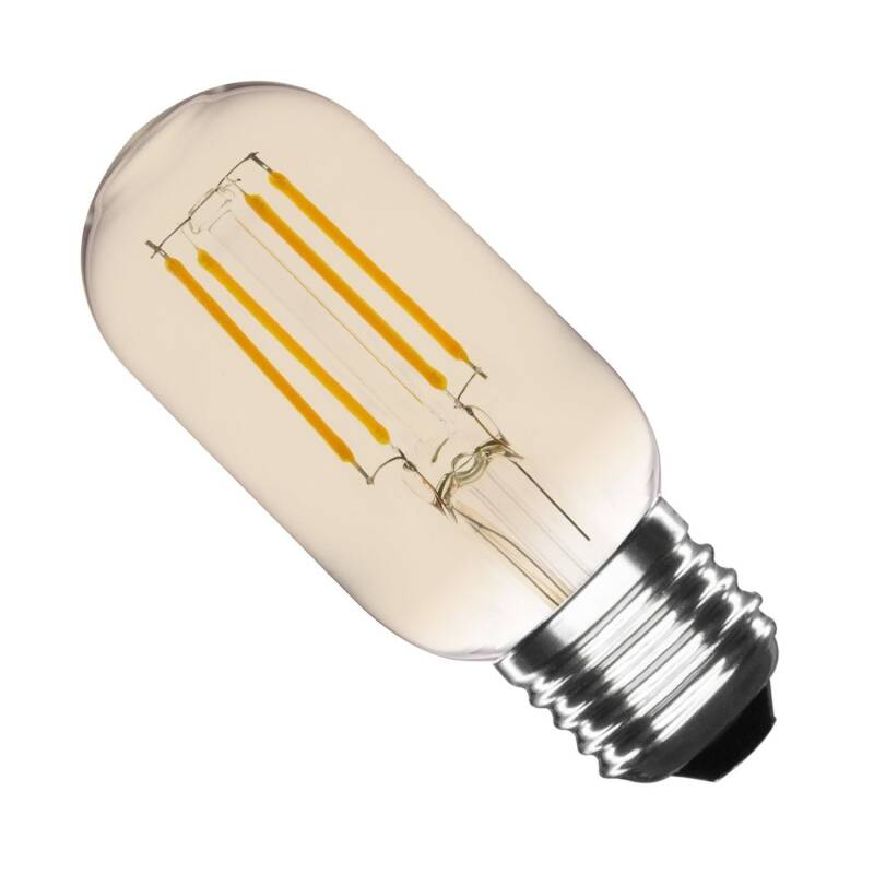 Imagem de Lâmpada Filamento LED E27 4W 360 lm T45 Regulável Gold
