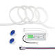 Imagem de Kit Neon LED 24V DC 120LED/m 5m com Fonte de Alimentação IP65