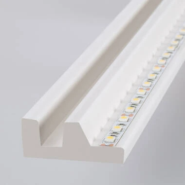 Moldura Cornisa 2m para Tira LED VANTA 62