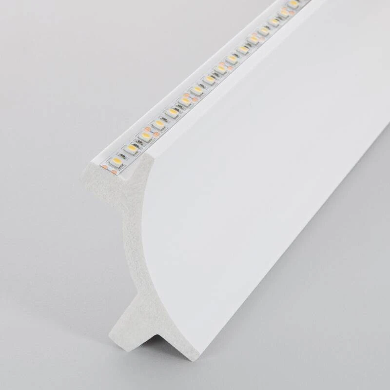 Imagen de Moldura Cornisa 2m para 2 Tiras LED ARCOS 95