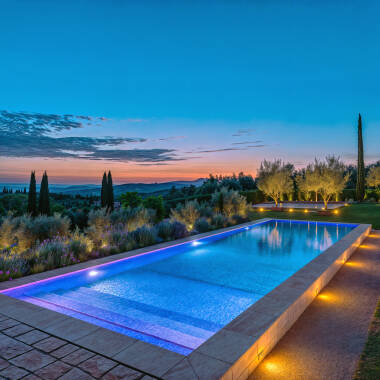 Imagen de Foco Piscina Superficie LED Sumergible 3000K 12V AC/DC IP68 Acero Inoxidable 24W XtraPool
