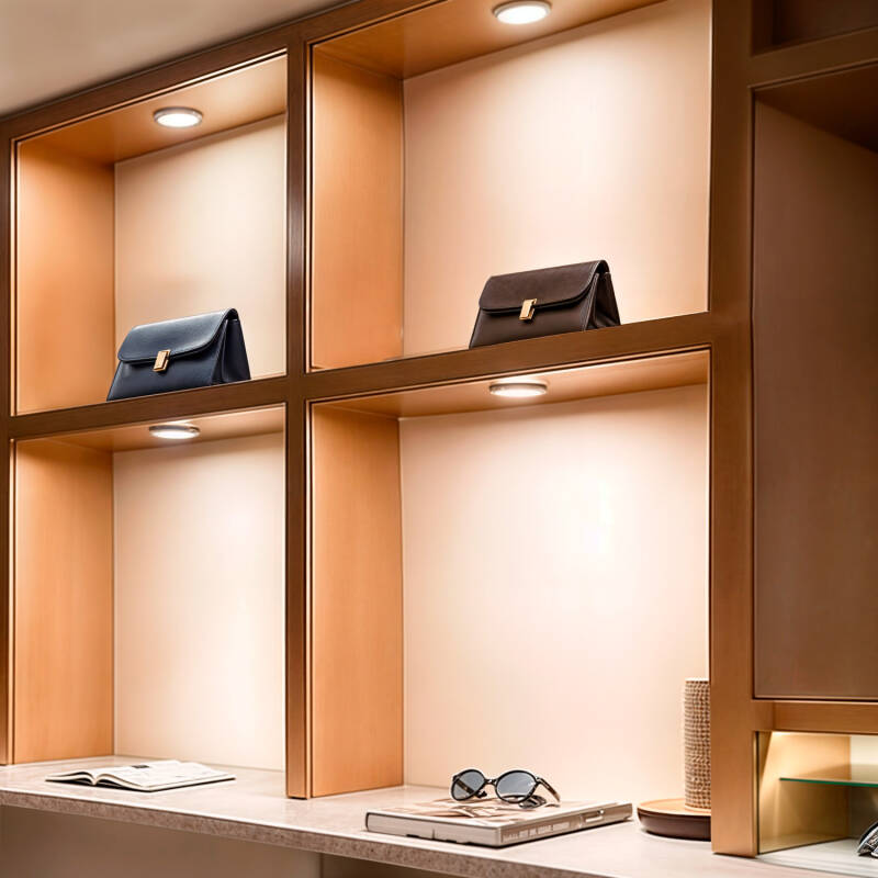 Cefrank Luces De Armario 4 Barras LED En Forma De V De 31 Cm Para Cocinas - 1200 Lm 12 W - Blanco Cálido 3000K