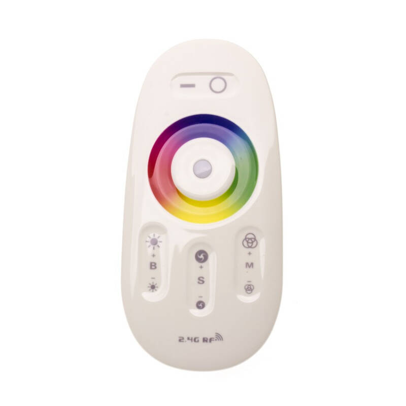 Imagem de Controlador Táctil LED RGB 12/24V, Dimmer por Controle Remoto RF