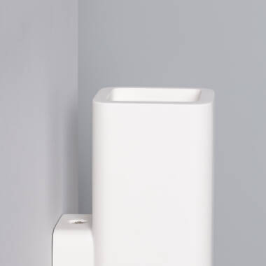 Imagem de Aplique de Parede Gesso Iluminação Dupla Cara Amatista