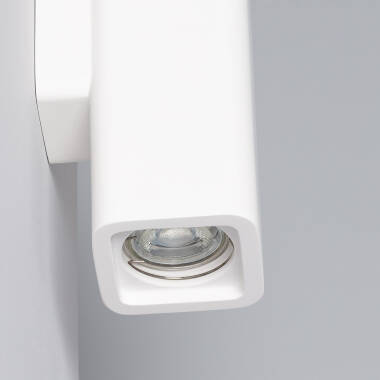 Imagem de Aplique de Parede Gesso Iluminação Dupla Cara Amatista