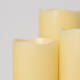 Imagen de Pack de 3 Velas LED Cera Natural con Control Remoto