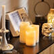 Imagem de Pack de 3 Velas LED Cera Natural