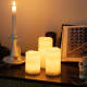 Imagem de Pack de 3 Velas LED Cera Natural