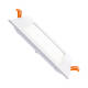 Produto de Caixa de 100 Placas LED 12W Quadrada SuperSlim Branco Frio Corte 155x155 mm