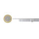 Produto de Caixa de 100 Placas LED 12W Quadrada SuperSlim Branco Frio Corte 155x155 mm