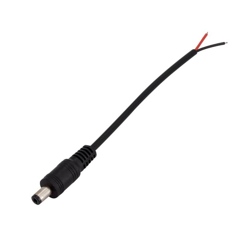 Imagen de Cable Conexión Jack Macho Tira LED 12/24V