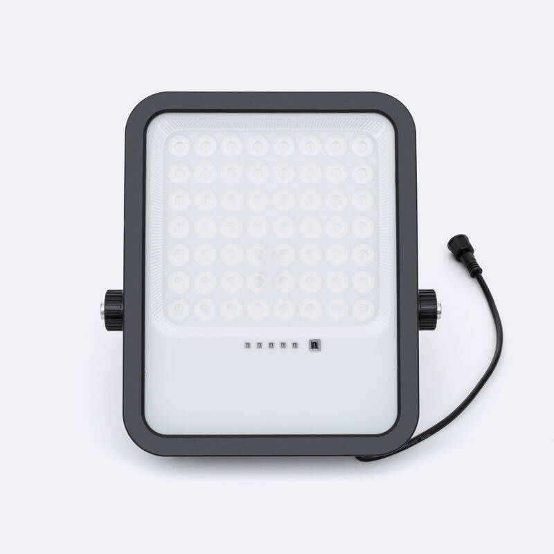 Producto de Foco Proyector LED Solar 1650 lm IP65 con Control Remoto Nurda
