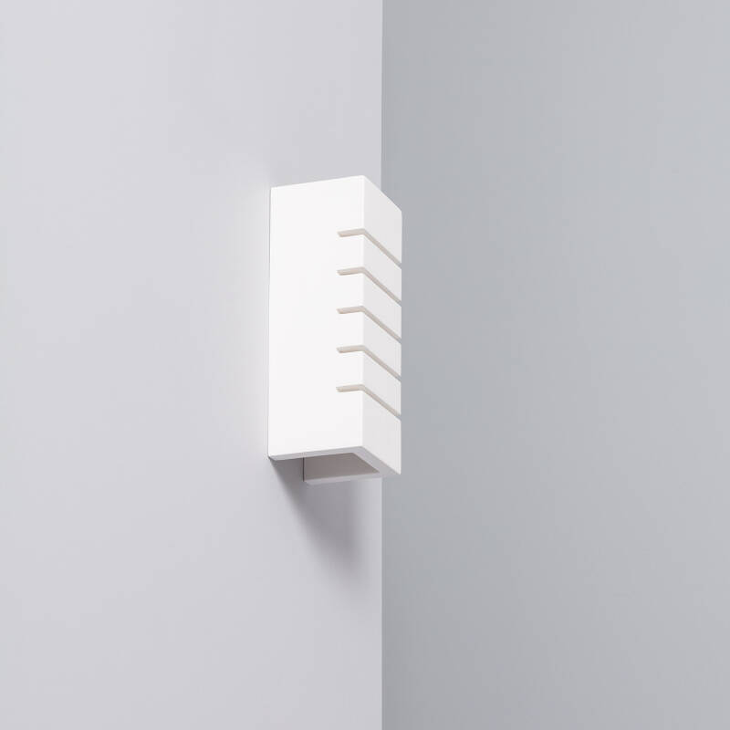 Imagem de Aplique de Parede Gesso Iluminação Dupla Cara Rubí