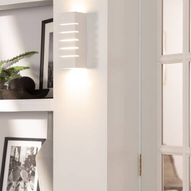 Imagem de Aplique de Parede Gesso Iluminação Dupla Cara Rubí