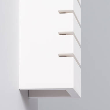 Imagem de Aplique de Parede Gesso Iluminação Dupla Cara Rubí