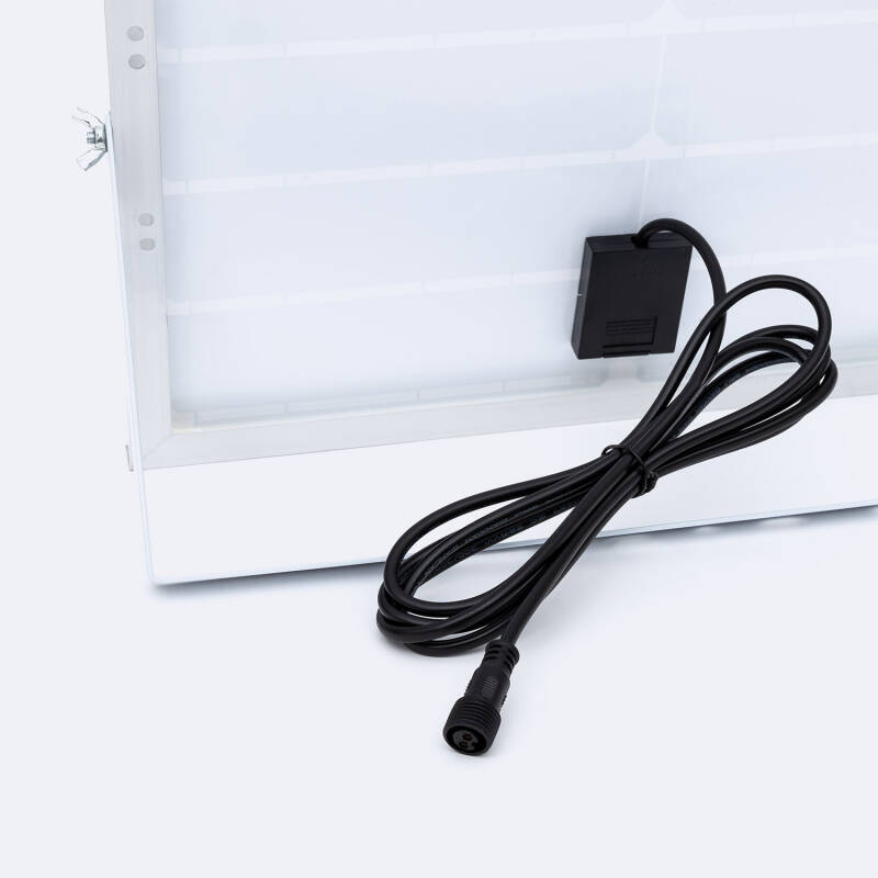 Producto de Foco Proyector LED Solar 2200 lm IP65 con Control Remoto Nurda