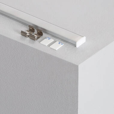 Perfil con Tira LED New Aretha 250mm 3W 24V con Interruptor Sin Contacto