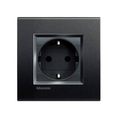 Kit Tomada Tipo F Schuko 2P+T 16A BTicino Living Light