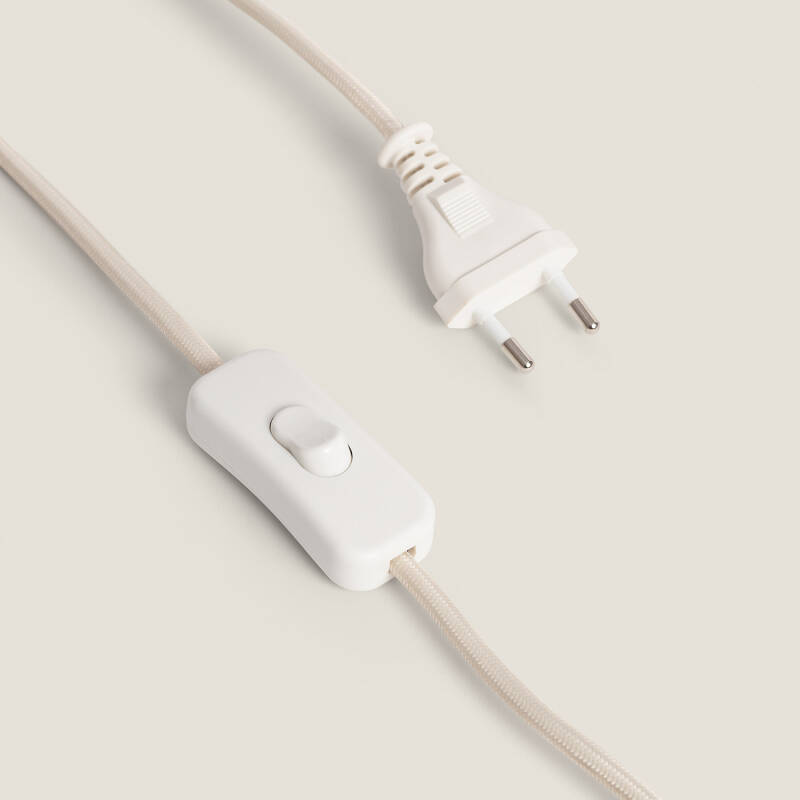 Imagen de Lámpara de Mesa Resina y Tela Cadence Imagen de Lámpara de Mesa Resina y Tela Cadence