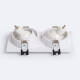 Imagem de Foco Downlight Quadrado Inclinável GU10 6W Corte 75x150 mm PC 